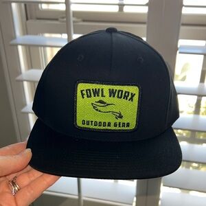 Black and Green Outdoor Hat